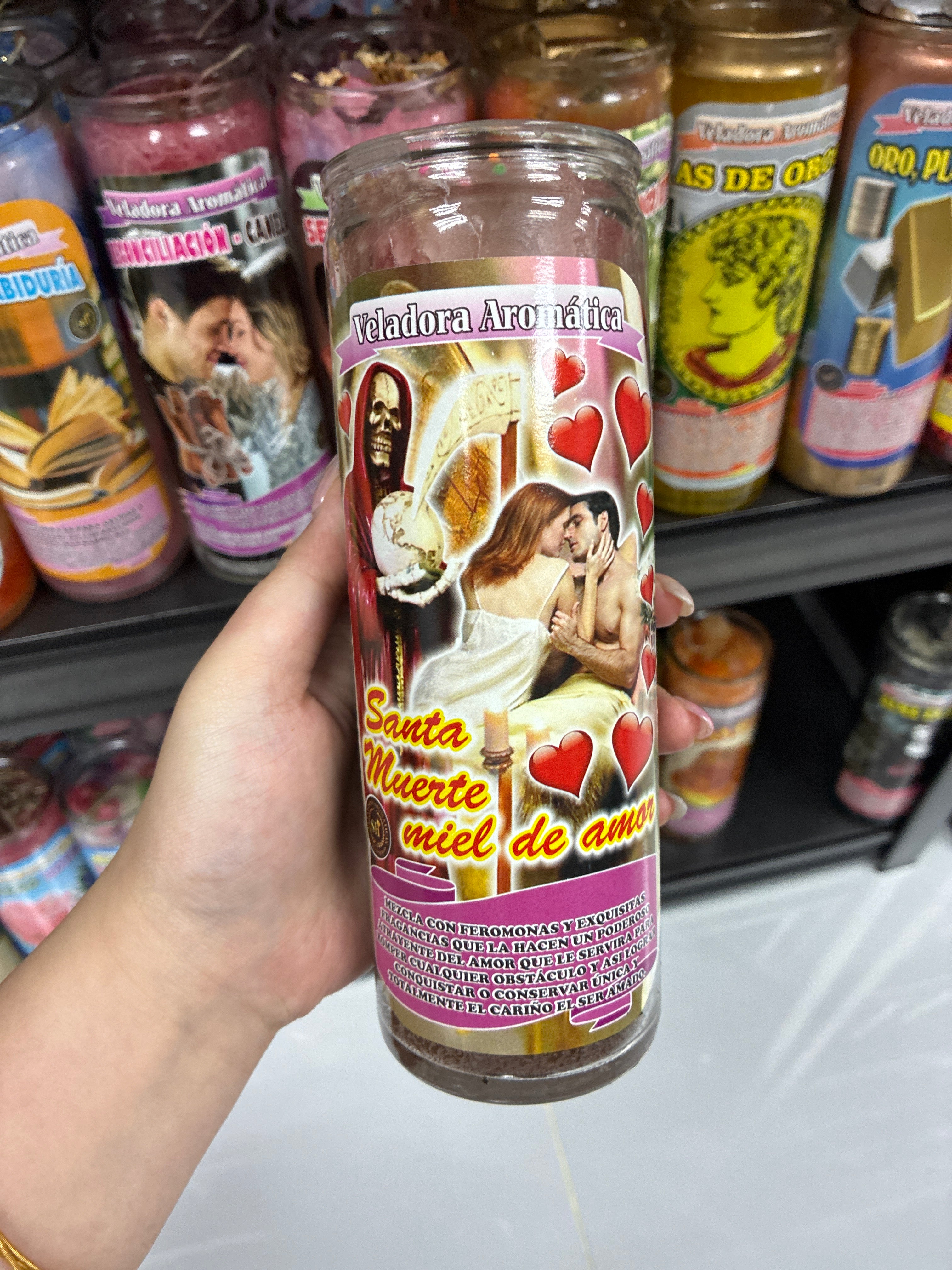 SH7日蠟燭 愛情蜂蜜